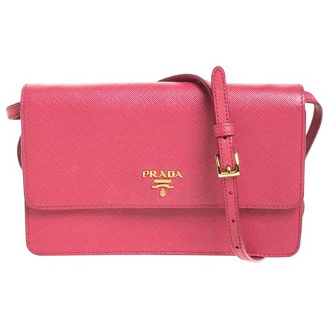 prada hot pink clutch|Prada nylon shoulder bag price.